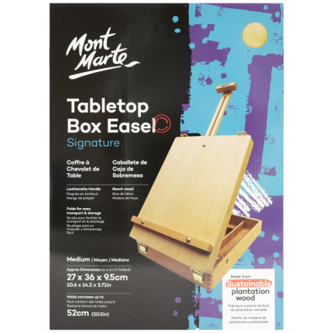 Sztaluga Stołowa Tablet Top Box Medium Mont Marte Sztaluga Stołowa Tablet Top Box Medium Mont Marte