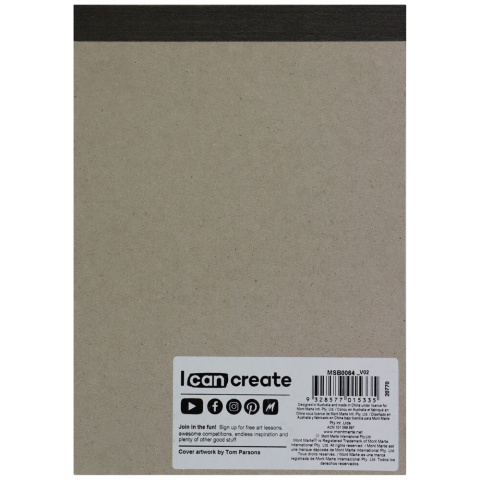 Blok Akwarelowy Mont Marte A5 15ARK, 180gsm Blok Akwarelowy Mont Marte A5 15ARK, 180gsm
