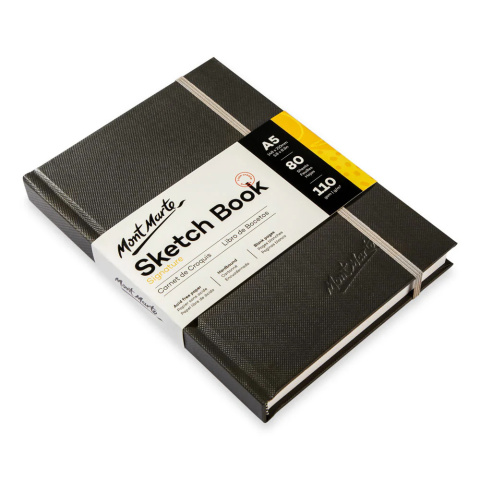 Blok Sketch Book Signature Mont Marte A5 80 Stron, 110gsm Blok Sketch Book Signature Mont Marte A5 80 Stron, 110gsm