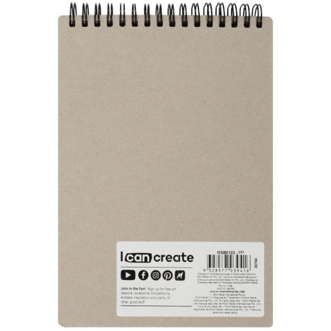 Blok Watercolour Book Mont Marte A5 30 Stron, 190gsm Blok Watercolour Book Mont Marte A5 30 Stron, 190gsm