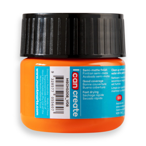 Farba Akrylowa Signature Mont Marte 100ML Orange Farba Akrylowa Signature Mont Marte 100ML Orange