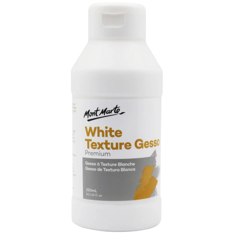Gesso Białe Teksturowe Mont Marte 250ML Gesso Białe Teksturowe Mont Marte 250ML