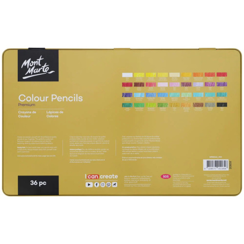Kredki Premium Mont Marte 36SZT Kredki Premium Mont Marte 36SZT