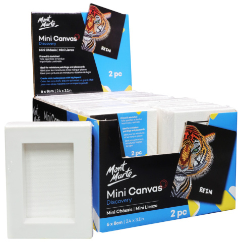 Podobrazie Mini Mont Marte 6x8CM 2SZT Podobrazie Mini Mont Marte 6x8CM 2SZT