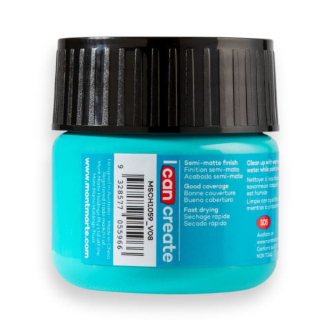 Farba Akrylowa Signature Mont Marte 100ML Turquoise Farba Akrylowa Signature Mont Marte 100ML Turquoise