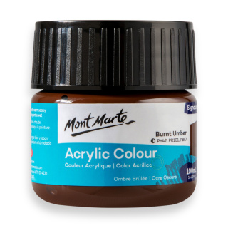 Farba Akrylowa Signature Mont Marte 100ML Burnt Umber