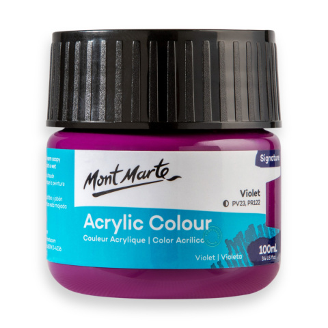 Farba Akrylowa Signature Mont Marte 100ML Violet Farba Akrylowa Signature Mont Marte 100ML Violet