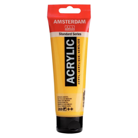 Amsterdam Standard Series Akrylowa Tuba 120 ml Azo Yellow Medium 269