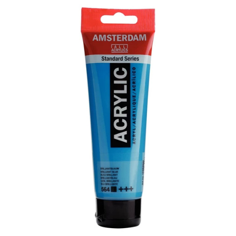 Amsterdam Standard Series Akrylowa Tuba 120 ml Brilliant Blue 564