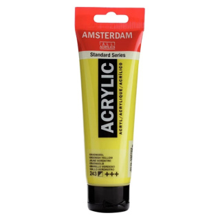 Amsterdam Standard Series Akrylowa Tuba 120 ml Greenish Yellow 243