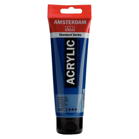 Amsterdam Standard Series Akrylowa Tuba 120 ml Greenish Blue 557