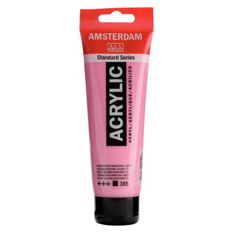 Amsterdam Standard Series Akrylowa Tuba 120 ml Quinacridone Rose Light 385