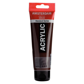 Amsterdam Standard Series Akrylowa Tuba 120 ml Burnt Umber 409