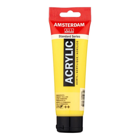 Amsterdam Standard Series Akrylowa Tuba 120 ml Primary Yellow 275