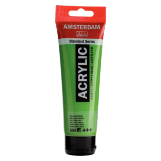 Amsterdam Standard Series Akrylowa Tuba 120 ml Brilliant Green 605