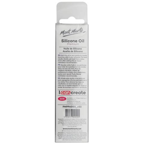 Olejek Sylikonowy Do Pouring Mont Marte 60ML Olejek Sylikonowy Do Pouring Mont Marte 60ML
