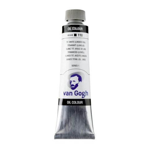 Van Gogh Oil Colour Tube Titanium White 118 40 ml