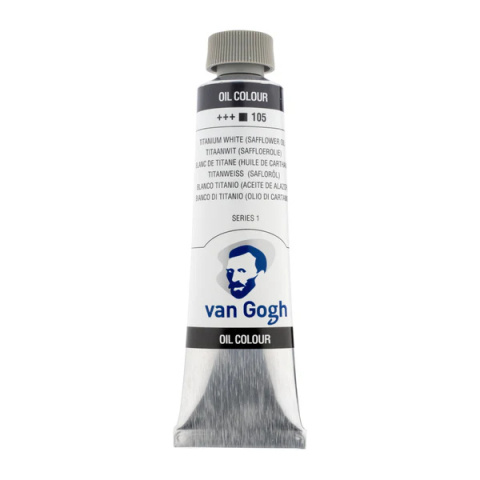 Van Gogh Oil Colour Tube Titanium White 105 40 ml Van Gogh Oil Colour Tube Titanium White 105 40 ml