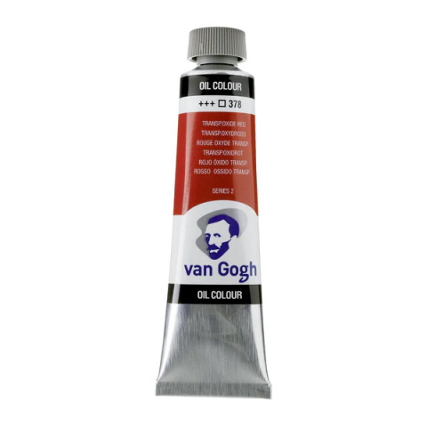 Van Gogh Oil Colour Transparent Oxide Red 378 40 ml Van Gogh Oil Colour Transparent Oxide Red 378 40 ml
