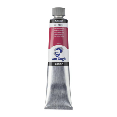Van Gogh Oil Colour Tube Quinacridone Rose (Primary) 366 200 ml Van Gogh Oil Colour Tube Quinacridone Rose (Primary) 366 200 ml