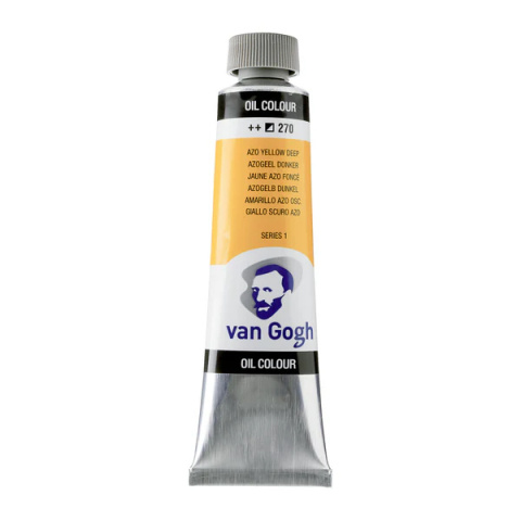 Van Gogh Oil Colour Tube Azo Yellow Deep 270 40 ml Van Gogh Oil Colour Tube Azo Yellow Deep 270 40 ml