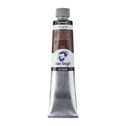Van Gogh Oil Colour Tube Burnt Sienna 411 200 ml Van Gogh Oil Colour Tube Burnt Sienna 411 200 ml