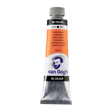 Van Gogh Oil Colour Tube Cadmium Orange 211 40 ml Van Gogh Oil Colour Tube Cadmium Orange 211 40 ml