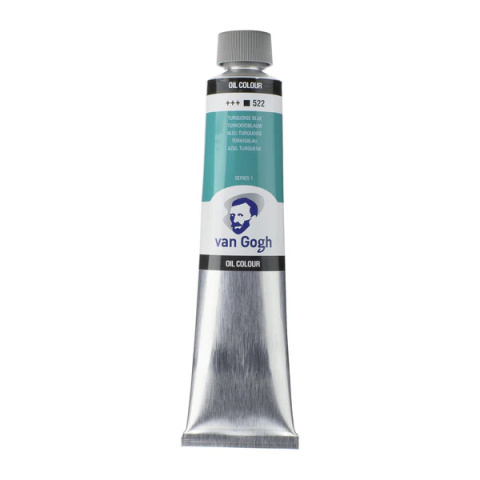 Van Gogh Oil Colour Tube Turquoise Blue 522 200 ml Van Gogh Oil Colour Tube Turquoise Blue 522 200 ml