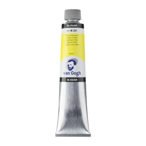 Van Gogh Oil Colour Tube Azo Yellow Lemon (Primary) 267 200 ml