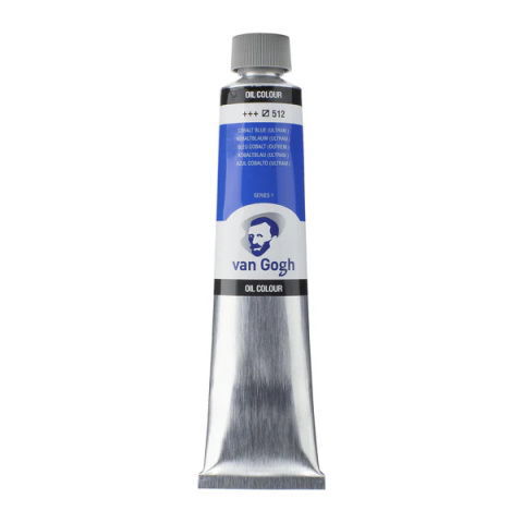 Van Gogh Oil Colour Tube Cobalt Blue (Ultramarine) 512 200 ml Van Gogh Oil Colour Tube Cobalt Blue (Ultramarine) 512 200 ml