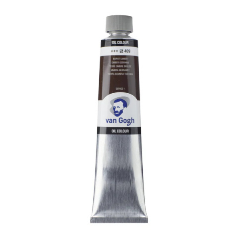 Van Gogh Oil Colour Tube Burnt Umber 409 200 ml Van Gogh Oil Colour Tube Burnt Umber 409 200 ml