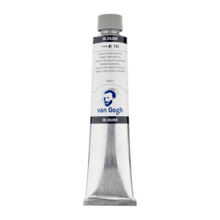 Van Gogh Oil Colour Tube Zinc White (Safflower Oil) 104 200 ml