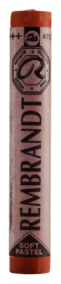 Rembrandt Soft Pastel Burnt Sienna 411.7 Rembrandt Soft Pastel Burnt Sienna 411.7
