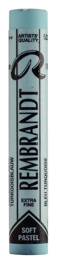 Rembrandt Soft Pastel Turquoise Blue 522.10